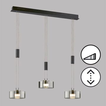 Fischer&Honsel Lavin 61096 Висяща лампа 3x9W/LED 2700K 2900 lm IP20