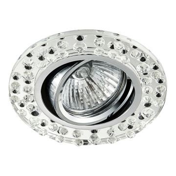 Prezent CRYSTAL MOVABLE 71068 Вградено спот светило 1x50W/GU10 IP20