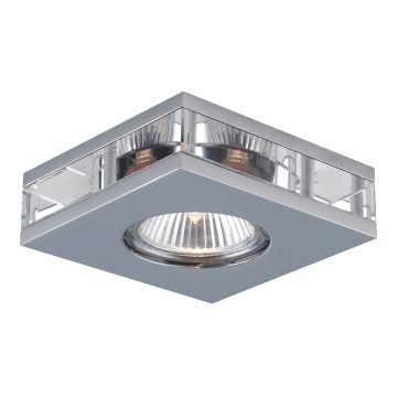 Prezent ELEGANT GLASS FIX 71001 Декоративен вграден светилник 1x50W/GU10 IP20