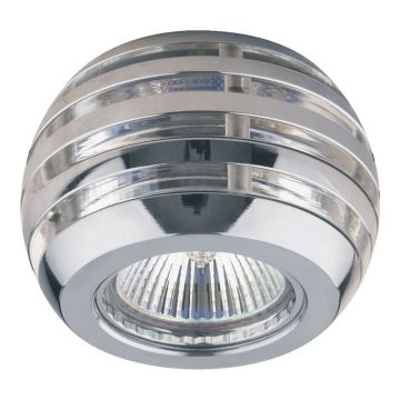 Prezent ELEGANT GLASS FIX 71007 Декоративен вграден светилник 1x50W/GU10 IP20