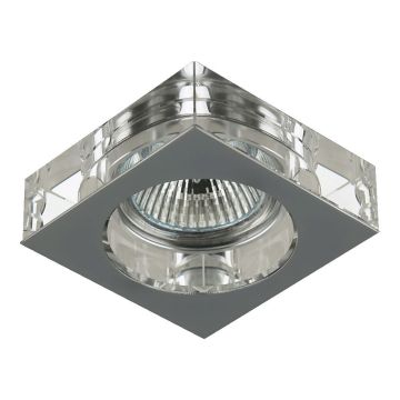 Prezent ELEGANT GLASS FIX 71008 Декоративен вграден светилник 1x50W/GU10 IP20