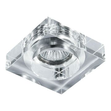 Prezent ELEGANT GLASS FIX 71011 Декоративен вграден светилник 1x50W/GU10 IP20