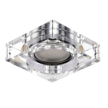 Prezent ELEGANT GLASS FIX 71013 Декоративен вграден светилник 1x50W/GU10 IP20