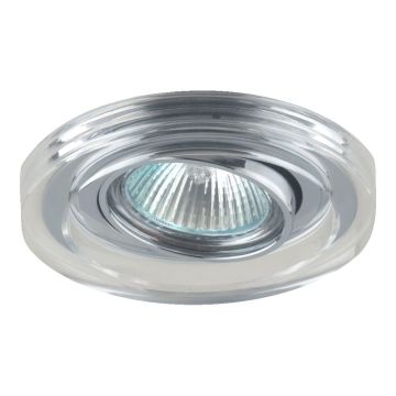 Prezent ELEGANT GLASS MOVABLE 71036 Вградено спот светило 1x50W/GU10 IP20