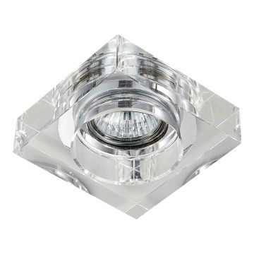 Prezent ELEGANT GLASS MOVABLE 71037 Вградено спот светило 1x50W/GU10 IP20