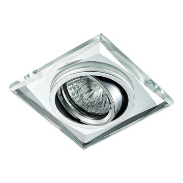 Prezent ELEGANT GLASS MOVABLE 71052 Вградено спот светило 1x50W/GU10 IP20