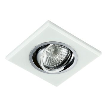 Prezent ELEGANT GLASS MOVABLE 71064 Вградено спот светило 1x50W/GU10 IP20
