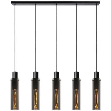 Lucide ORLANDO 74404/05/65 Висяща лампа 5x40w/e27 ip20
