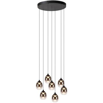 Lucide TAMINO 74419/07/30 Висяща лампа 7x7w/led 3000k 3300lm ip20