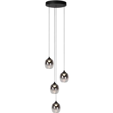 Lucide TAMINO 74419/20/30 Висяща лампа 4x5.2w/led 3000k 600lm ip20