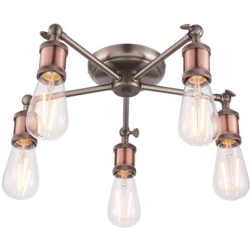 Endon HAL 76336 Таванна лампа 5x40W/E27 IP20