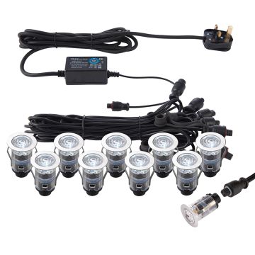 Endon IKONPRO CCT 76615 Входна лампа 10x0,75W/LED 6500K/20000 120LM IP67