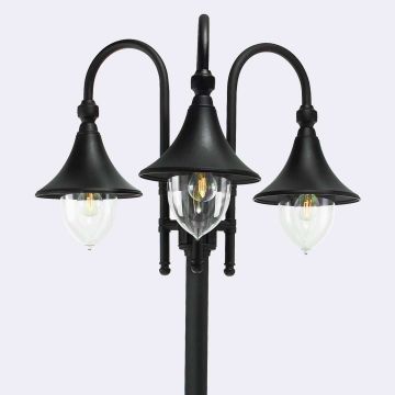 Norlys FIRENZE 830B Фенер 3x9W/E27 IP54