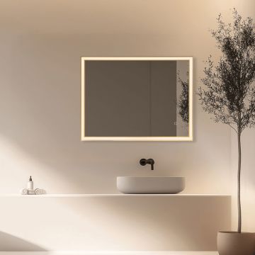 Zambelis MIRROR WITH LED 25393 Огледало 23W/led 3000-4000K 2085-2210lm IP44