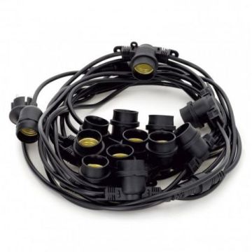 Novolux PORTOFINO 858A-G05X1B-02 Гирлянда 12xE27 IP65