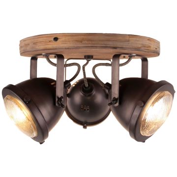 Brilliant CARMEN WOOD 72034/84 Спот 3x5W/GU10 IP20