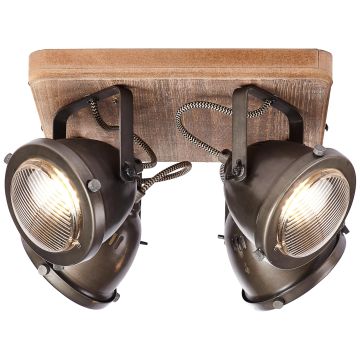 Brilliant CARMEN WOOD 72035/84 Спот 4x5W/GU10 IP20