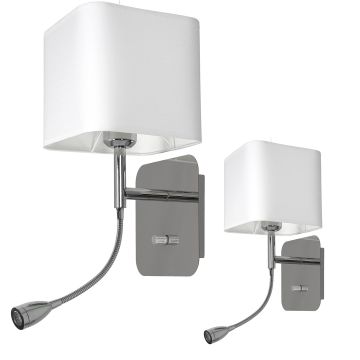 Milagro NAPOLI ML63600 Светильник за стена 1xE27+ 1W LED 4000K 90LM IP20