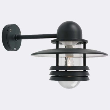 Norlys HELSINKI 886GR Светильник за стена 1x9W/E27 IP54