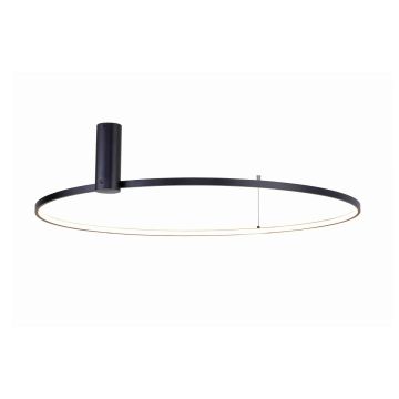 Zuma Line HORIK 89429-90BK Таванна лампа 1x40W/LED 3000K|4000K|6000K 4400lm IP20
