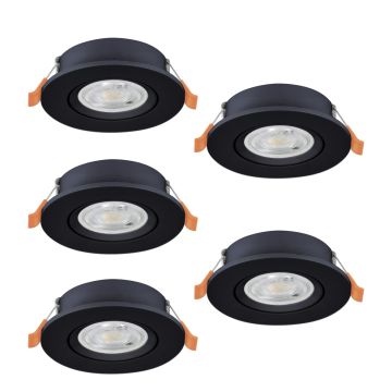 Eglo BARRANCO 902266 Вградено спот светило 5x4.5W/LED 2700K, 4000K, 6500K 5X450lm ip20