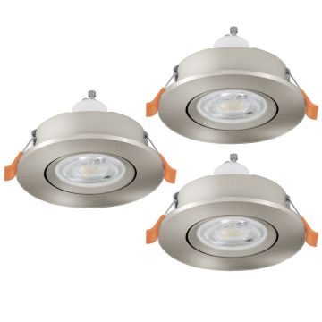 Eglo BARRANCO GU10 902259 Вградено спот светило 3x4.5W/GU10 ip20