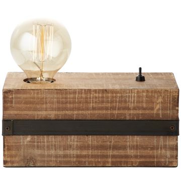 Brilliant WOODHILL 93722/76 Масичка лампа 1x30W/E27 IP20