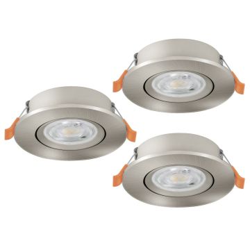 Eglo BARRANCO 902268 Вградено спот светило 3x4.5W/LED 2700K, 4000K, 6500K 3X450lm ip20