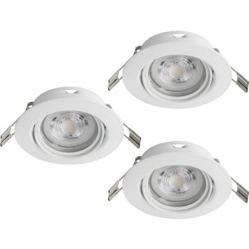 Eglo FAVAZZINA 901756 Вградено спот светило 3x4w/gu10 2700k ip20