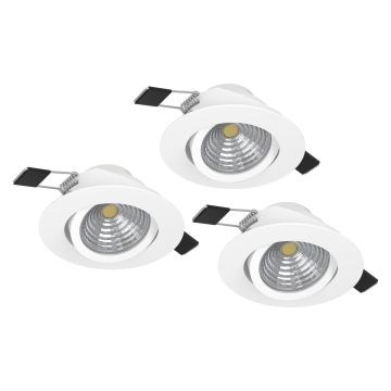 Eglo SALICETO 900745 Вградено спот светило 3x6W/LED 2700K 1350lm IP20
