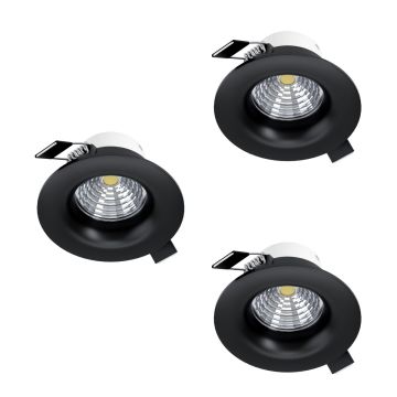 Eglo SALICETO 902278 Вградено спот светило 3x4.8W/LED 2700K 3X450lm ip20