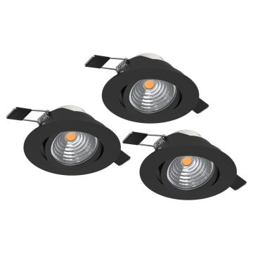 Eglo SALICETO 902281 Вградено спот светило 3x6W/LED 4000K 3X580lm ip20