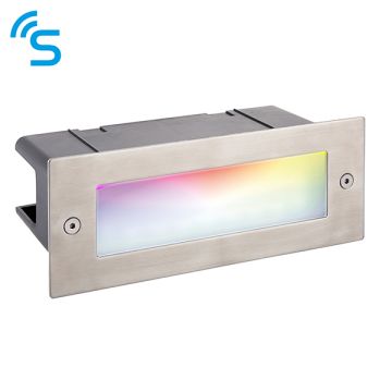 Endon SMART SEINA 91962 Светлина за стълбище със скрит монтаж 3.5W/SMD 5050 RGB IP44