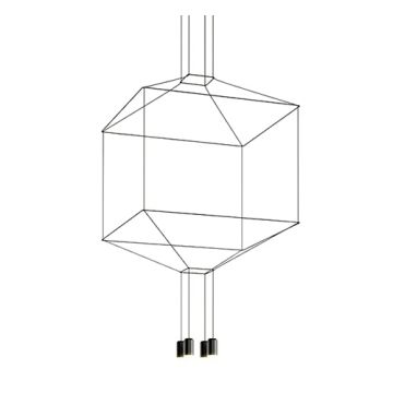 King Home FLUSSO 91906 Висяща лампа 4x3W/G9 3000K 960LMLM IP20