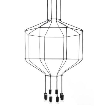 King Home FLUSSO 91908 Висяща лампа 8x3W/G9 3000K 1920LMLM IP20