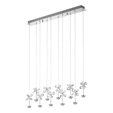 Eglo PIANOPOLI 93663 Висяща лампа 10x2.5W/LED 3000K 2700LM IP20