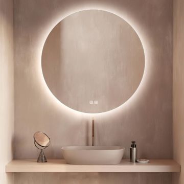 Zambelis MIRROR WITH LED 25390 Огледало 15W/led 3000-4000K 870-944lm IP44