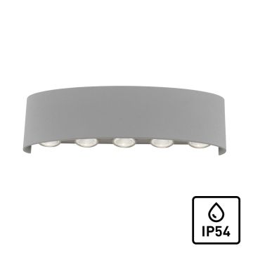 Paul Neuhaus CARLO 9489-21 Светильник за стена 10x0,8W/LED 3000K 960LM IP54