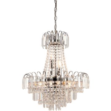 Endon AMADIS 96826-CH Висяща лампа 6x40W/E14 IP20