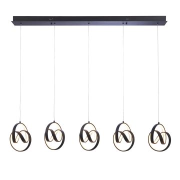 Endon COSMA 97624 Висяща лампа 5x14W/LED 3000K 2310LM IP20