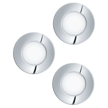 Eglo FUEVA 98635 Вградено спот светило 3x2.8W/LED 3000K 1050lm IP20/IP44