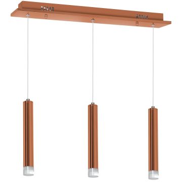 Milagro COPPER ML985 Висяща лампа 3x15W/LED 1050LM