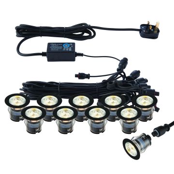 Endon IKONPRO 99765 Входна лампа 10x0.75W/SMD 4014 3000K|4000K IP67