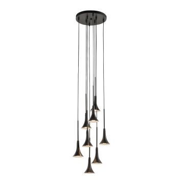 Antigo Kanzaki 7942 Висяща лампа 8x48W/LED 3000K 552lm IP20