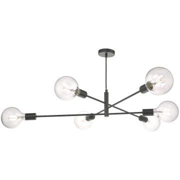 Dar Lighting ALANA ALA0622 Висяща лампа 6x60W/E27 IP20