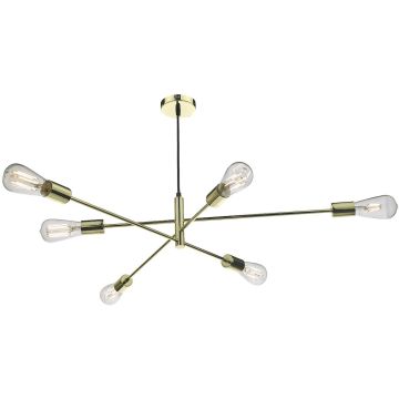 Dar Lighting ALANA ALA0635 Висяща лампа 6x60W/E27 IP20