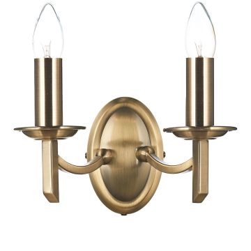 Dar Lighting AMBASSADOR AMB0975 Светильник за стена 2x40W/E14