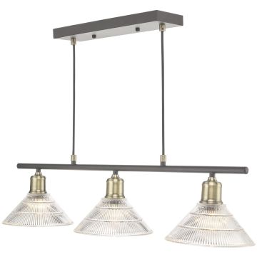 Dar Lighting BOYD BOY0375 Висяща лампа 3x60W/E27