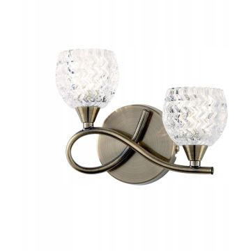 Endon BOYER BOYER-2WBAB-L Светильник за стена 2x33W/G9 IP20