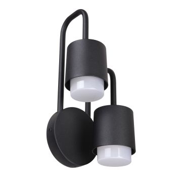Italux SORANO C49-2/BK-9 Светильник за стена 2x6W/LED 1550LM IP44